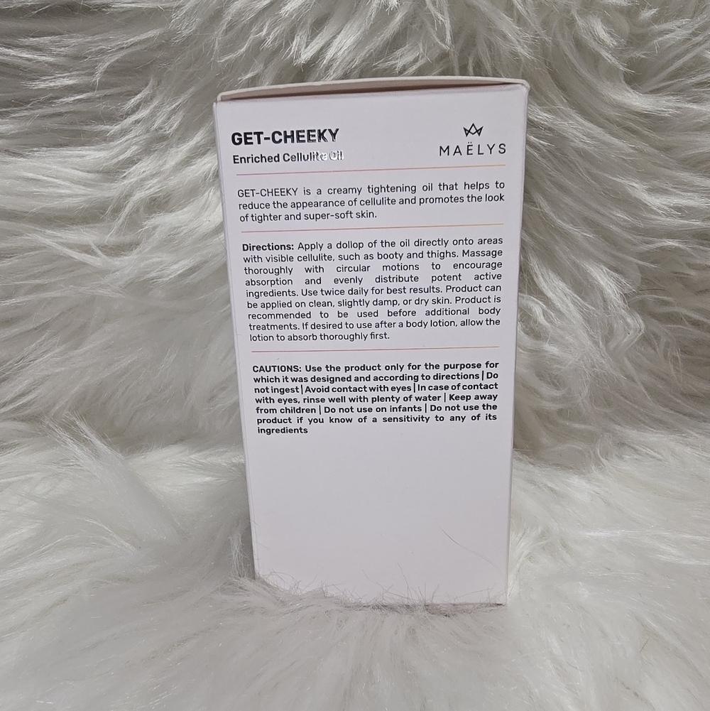 MAËLYS GET-CHEEKY Enriched Cellulite Oil – 2.0 fl oz / 60 mL - Picture 4 of 6